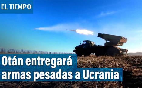 La Otan anunció que entregará a Ucrania más armas pesadas occidentales. Vladímir Putin, aseguró que "todo se desarrolla según los planes”.