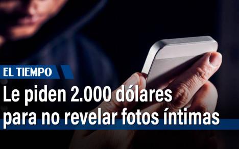 Extorsionan a joven por 2 mil dólares para no revelar fotos íntimas