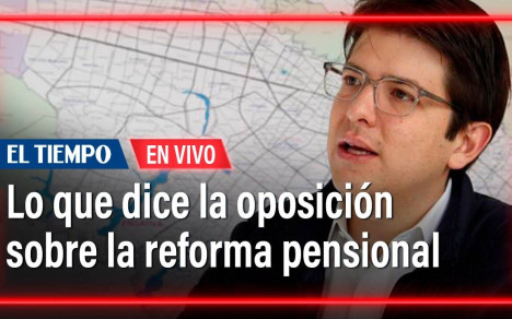 Miguel Uribe habla del naufragio de la reforma política y lo que piensa de la pensional.