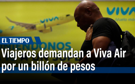 Miles de viajeros debido a la cancelación de sus vuelos por parte de Viva y Ultra Air, contrataron una firma de abogados para demanda que ascienden a un bíllon de pesos.