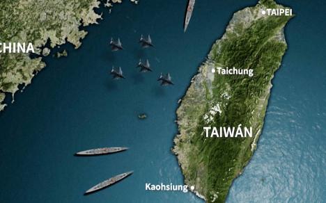 Hace unos días, China lanzó ejercicios militares alrededor de Taiwán, un hecho que elevó al máximo las tensiones en la región.