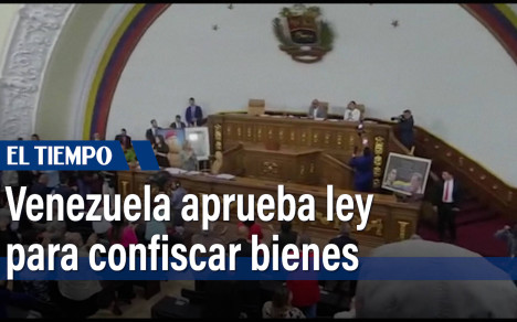 El parlamento venezolano aprobó el jueves una ley para confiscar bienes vinculados con corrupción administrativa y otros delitos como el narcotráfico