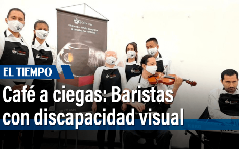 Café a ciegas: Baristas con discapacidad visual