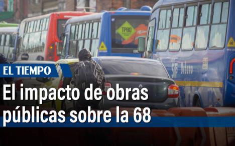 En un martirio se ha convertido movilizarse por la avenida 68 entre las Américas y La Esperanza, en Bogotá. Así lo definen las personas que deben utilizar esta vía para llegar a su trabajo, lugar de estudio, citas médicas, entre otros.