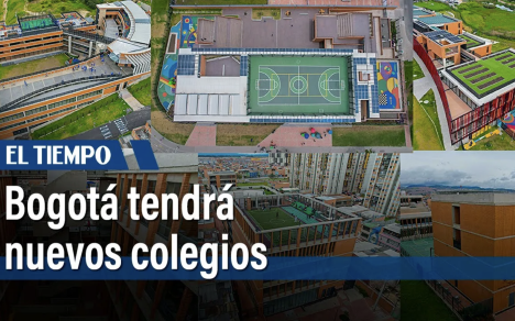 Bogotá tendrá nuevos colegios.