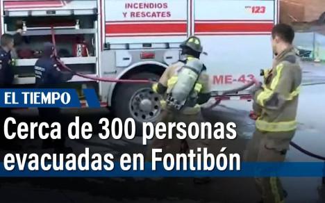 Cerca de 300 personas evacuadas por fuga de gas en Fontibón