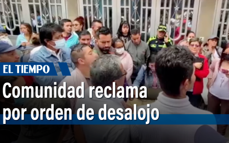 Habitantes del barrio San Miguel, en Soacha, denuncian orden de desalojo sin ninguna razón.