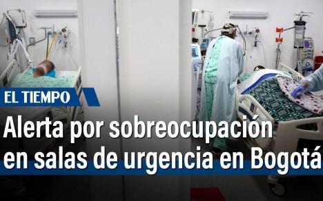 Alerta por sobreocupación en salas de urgencia en Bogotá