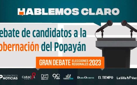Debate de candidatos a la alcaldía de Popayán, capital de Cauca