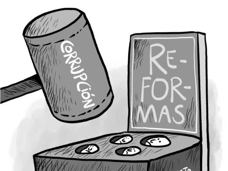 Menos van a salir - Caricatura de Beto Barreto