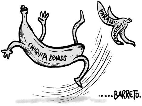 A pagar por el resbalón - Caricatura de Beto Barreto