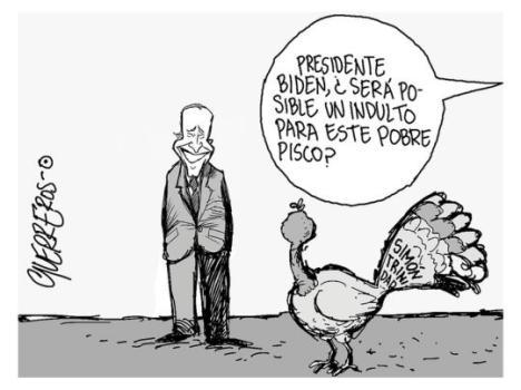 Petro pide acción de gracias - Caricatura de Guerreros