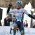 El colombiano Santiago Buitrago en el momento de ganar la cuarta etapa en la París-Niza,