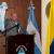 Embajador de argentina en Colombia, Gustavo  Dzugala y el embajador de Colombia en Argentina Camilo Romero y