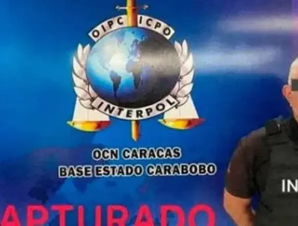 El hombre fue capturado en el estado Carabobo, centro de Venezuela.