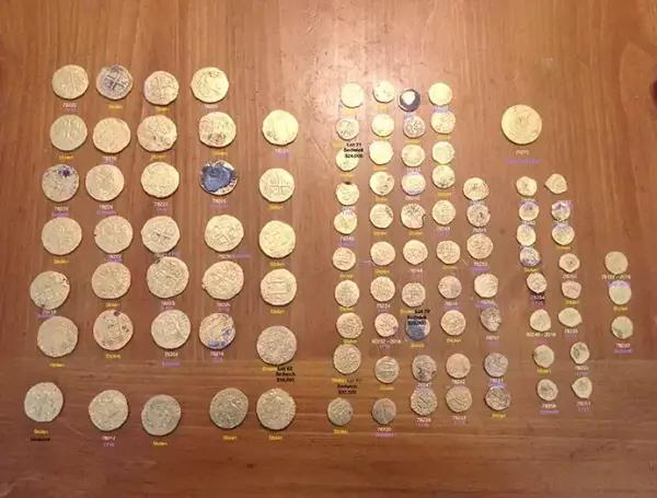Se recuperaron 37 monedas de las 50 robadas en 2015.