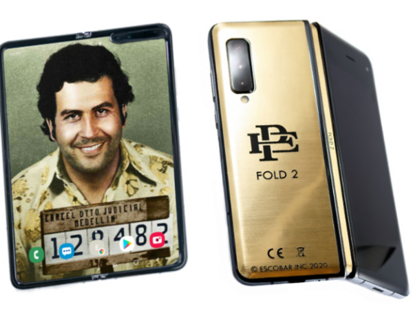 Escobar Inc. lanza el segundo teléfono plegable que  hace alusión al narcotraficante colombiano.