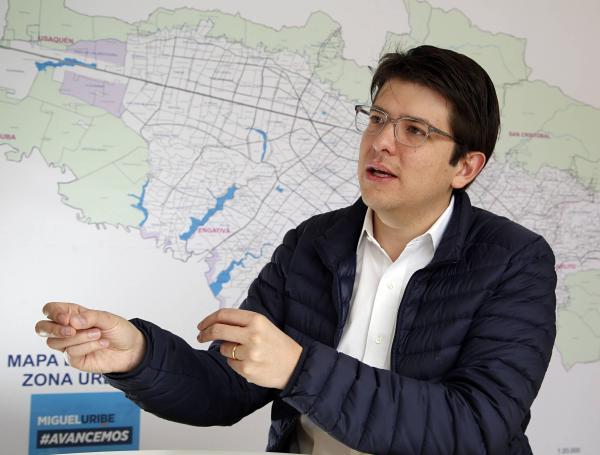 Miguel Uribe Turbay, exsecretario de gobierno de Bogotá, excandidato a la alcaldía.