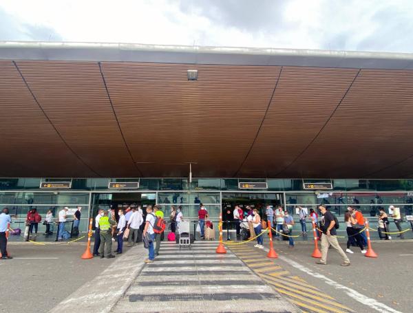La víctima de covid-19 llegó procedente de Bogotá al aeropuerto Rafael Nuñez, de Cartagena.