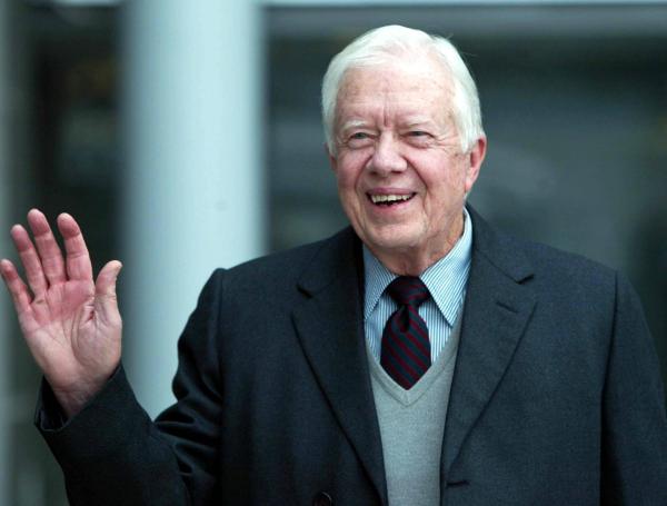 El expresidente de Estados Unidos Jimmy Carter.