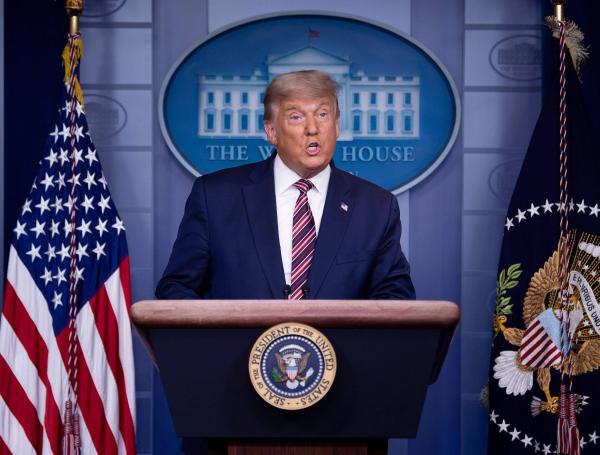 El republicano Donald Trump.