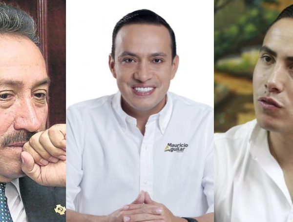  Hugo, Mauricio y Richard Aguilar.
