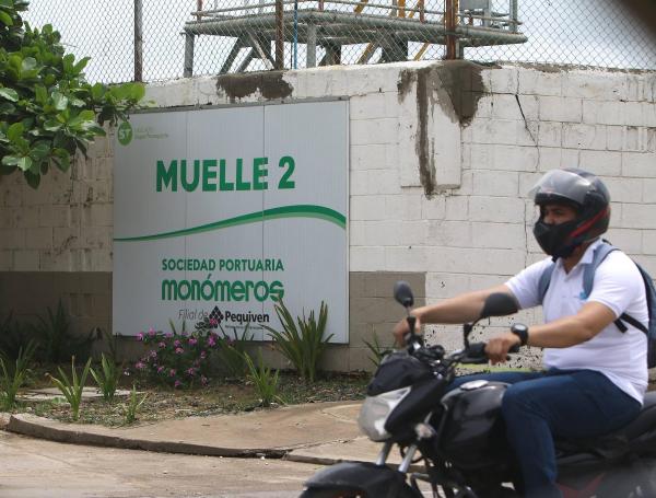 Planta de la empresa Monomeros en la ciudad de Barranquilla.
Foto Agencia Kronos