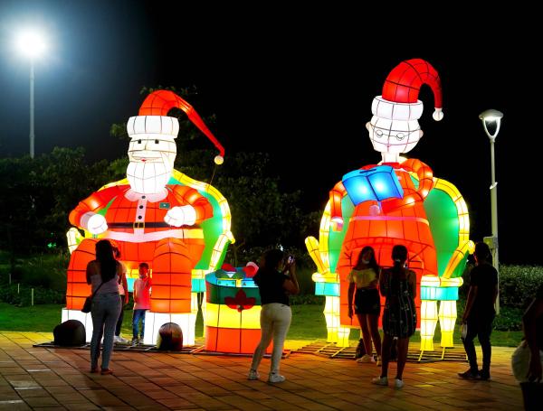 Encendido de luces en Gran Malecón.