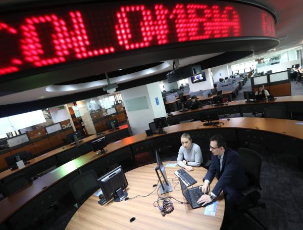 Imágenes de la Bolsa de Valores de Colombia hoy 7 de junio del 2022. FOTO MAURICIO MORENO EL TIEMPO CEET