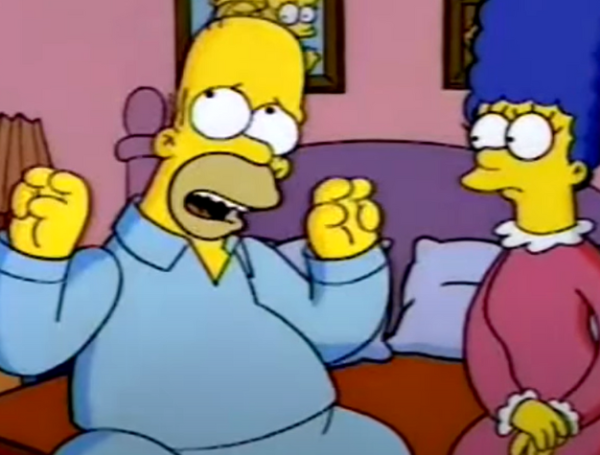 Episodio ‘Secretos de un buen matrimonio’ de la serie 'Los Simpsons'.