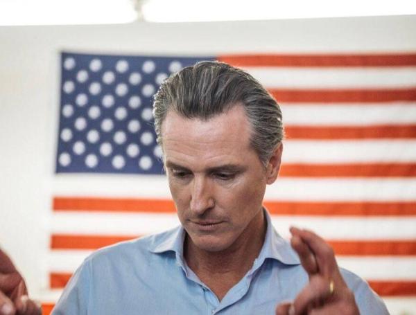 Gavin Newsom, gobernador de California.