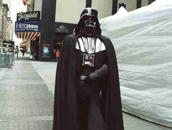 Los guantes de Darth Vader, de 'Star Wars'.