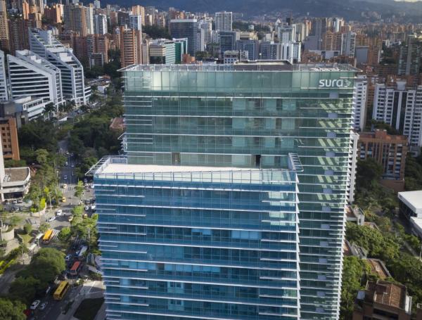 Sede del Grupo de Inversiones Suramericana (Grupo Sura) en Medellín (Colombia).