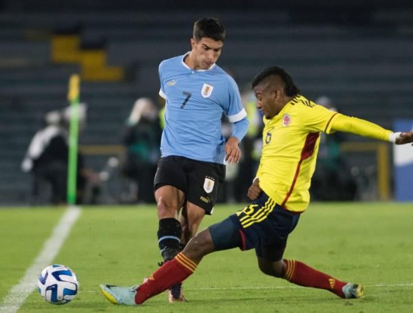 Colombia vs. Uruguay.