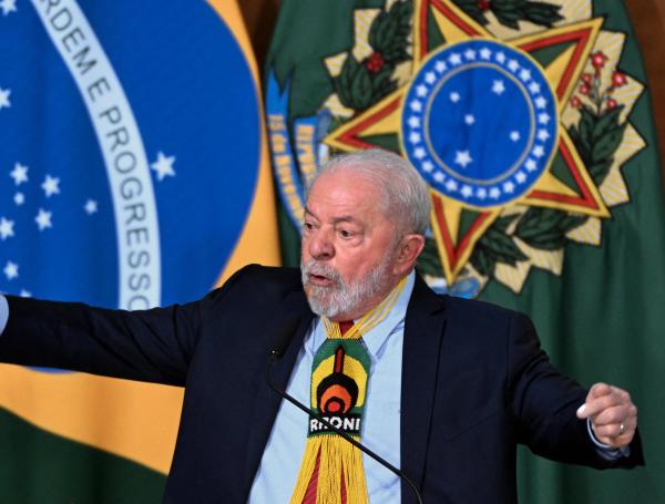 En abril, la encuesta Quaest situó en 36 por ciento la imagen positiva de Lula da Silva.