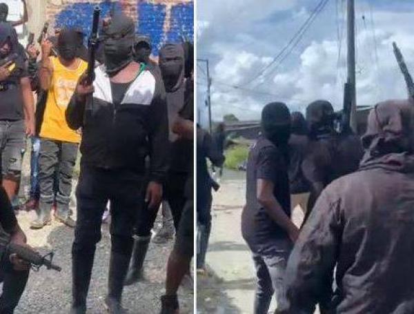 Hombres armados en Buenaventura