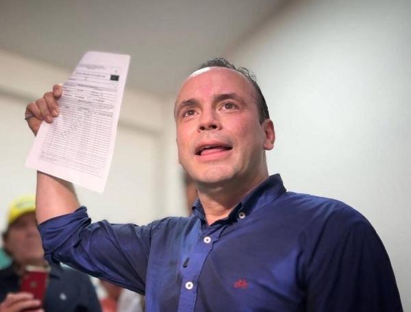 Alejandro Eder, candidato a la Alcaldía de Cali.
