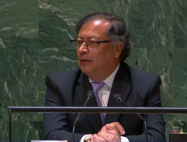 Gustavo Petro, en discurso en Asamblea de la ONU.