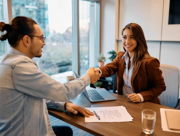 Entrevista de trabajo.
