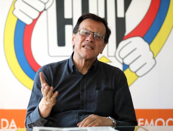 Fabio Arias, presidente de la CUT.