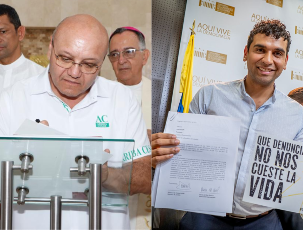 José Luis Mayorca Castilla y David Racero.
