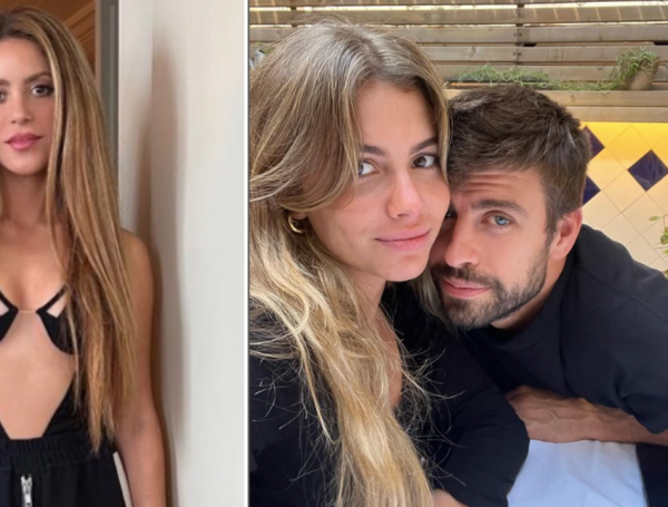 La expareja aún tiene contacto por sus hijos Milan y Sasha.