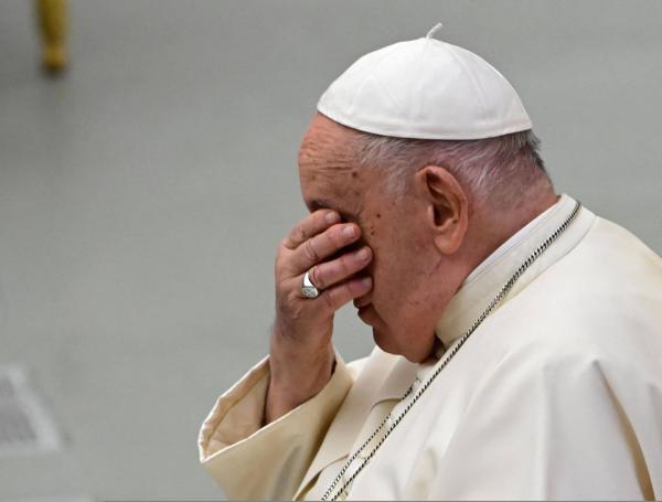 El Papa Francisco durante una audiencia en la sala Pablo VI del Vaticano.