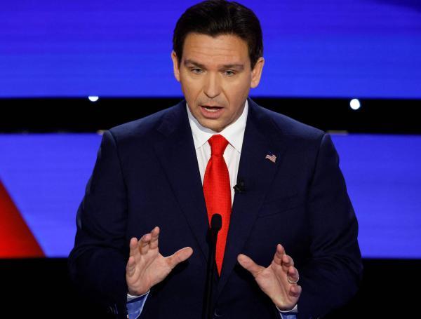 El gobernador de Florida, Ron DeSantis.