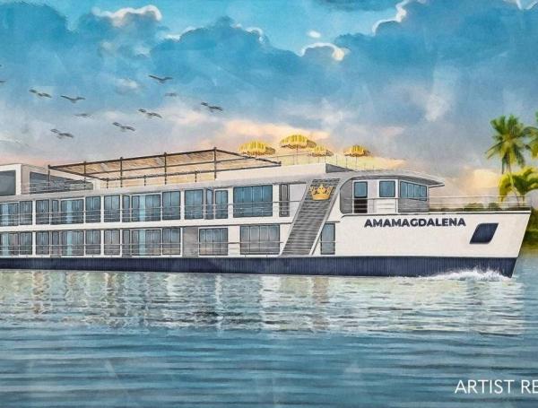 Ilustración de los cruceros que transitaran por el Río Magdalena.