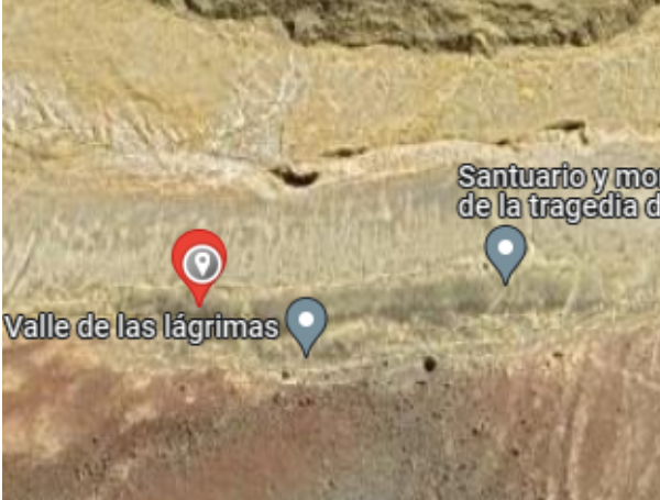 Coordenadas de la tragedia.