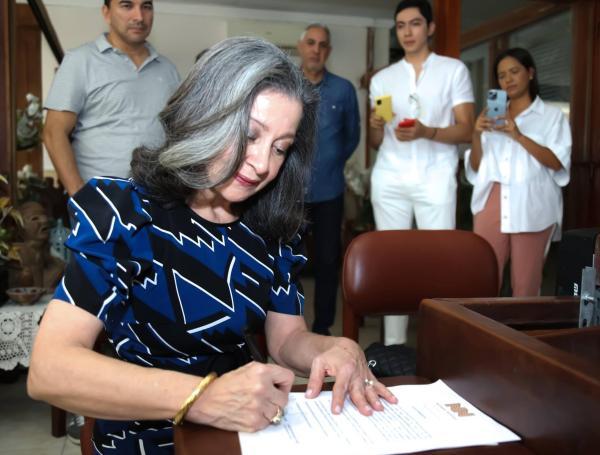 María Cristina Lesmes, secretaria de Salud del Valle.
