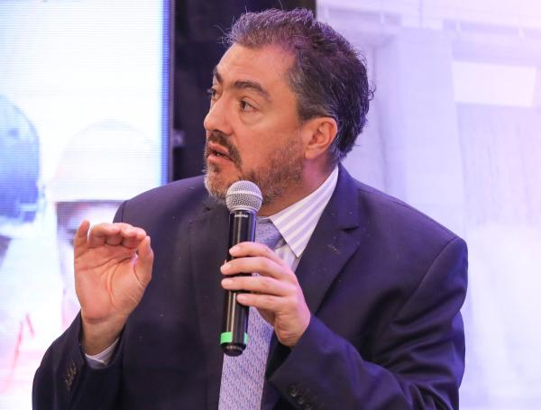 Foro ¿cómo garantizar la energía en el país ? que contó con la participación de , Juan Ricardo Ortega gerente de GEB Bogotá 29 de febrero del 2024 . FOTO MAURICIO MORENO CEET EL TIEMPO
