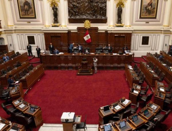 Vista del Congreso de Perú