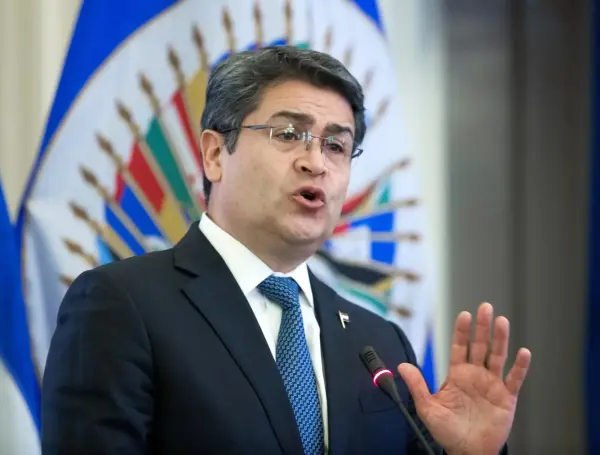 Juan Orlando Hernández, expresidente de Honduras.